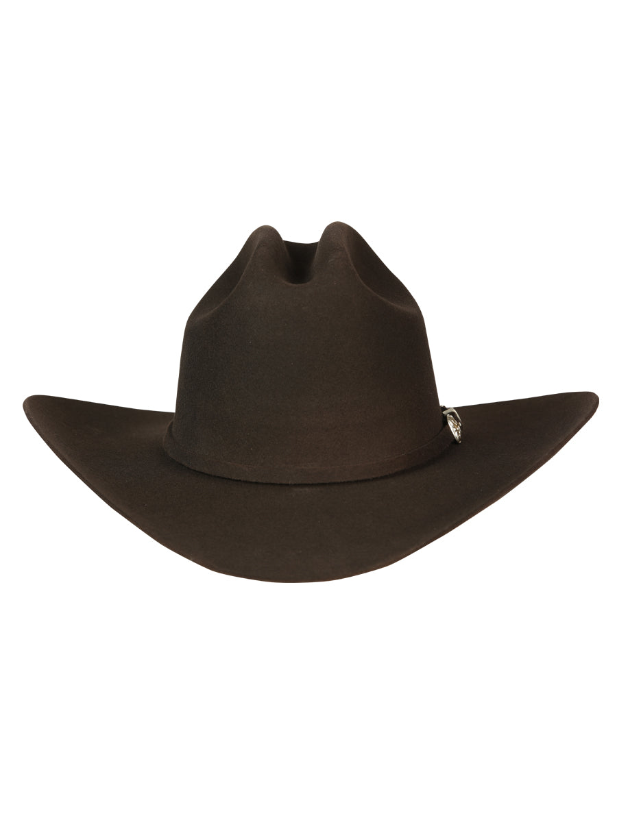 El General 50X Sinaloa Wool Cowboy Hat in Chocolate