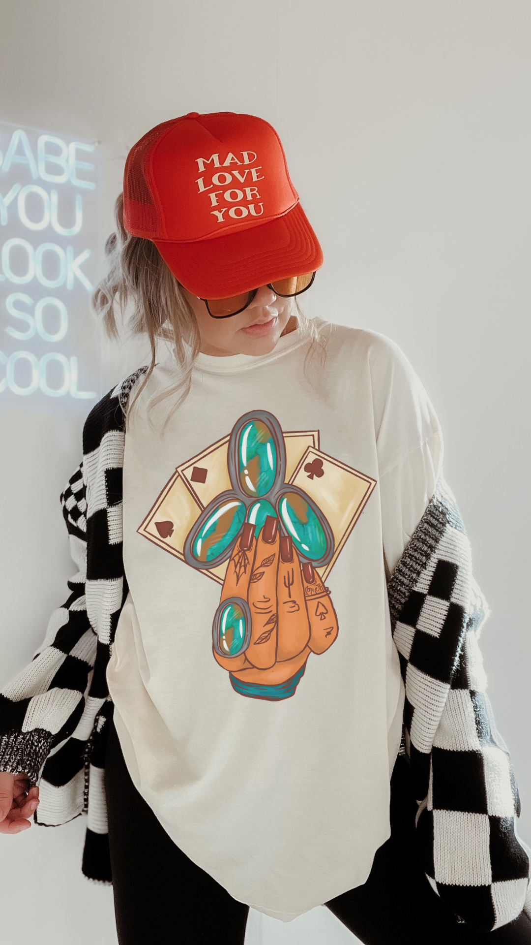 The hand your dealt tee