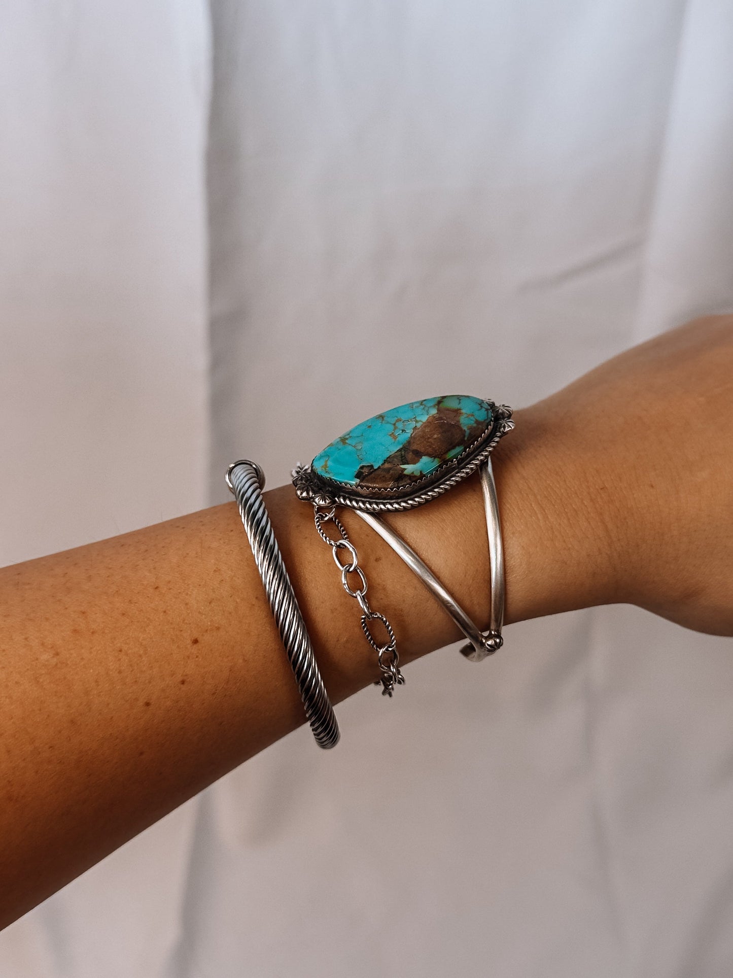 Leakey Turquoise Cuff Bracelet