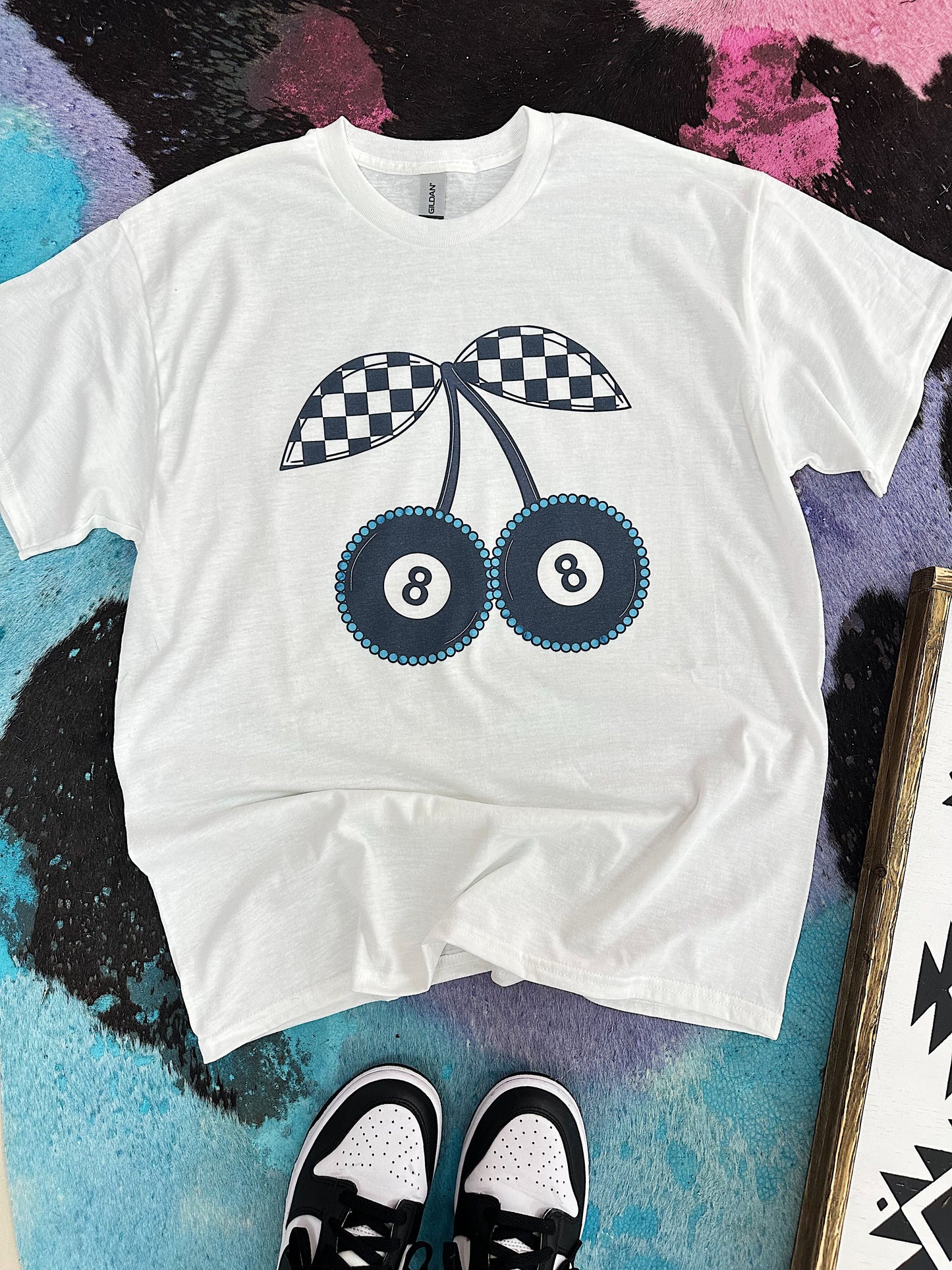 8 Ball Cherries TEE or CREWNECK