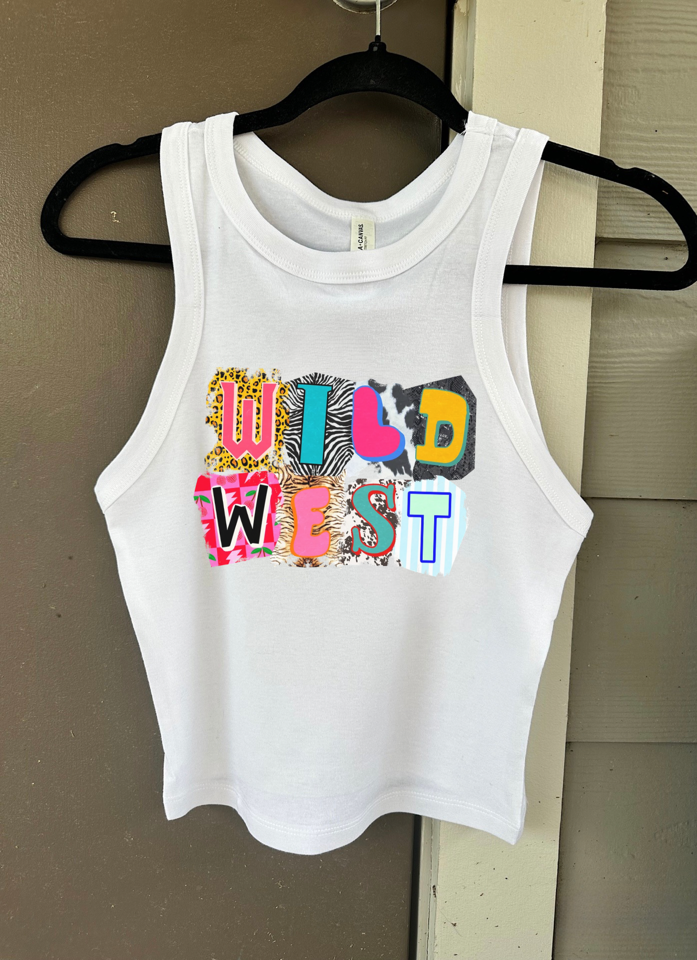 Wild West Cropped Tank