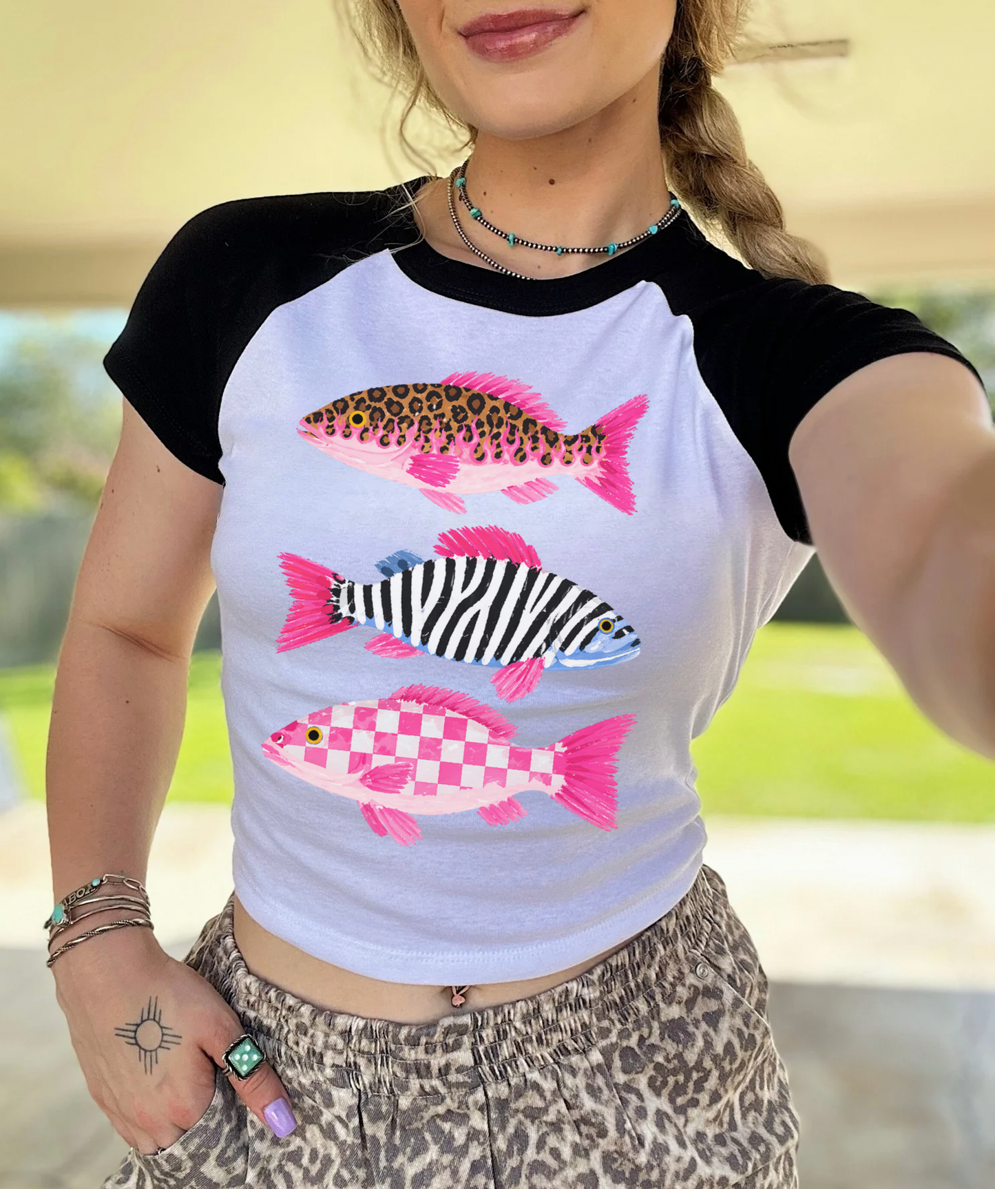 Groovy Fish Baby Tee
