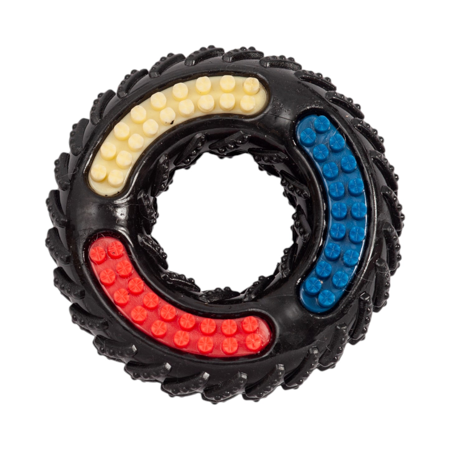 Country Living 'Tire of Fun' TPR Textured Dog Chew Toy - Durable, Non-Toxic, and Interactive Playtime for Dogs