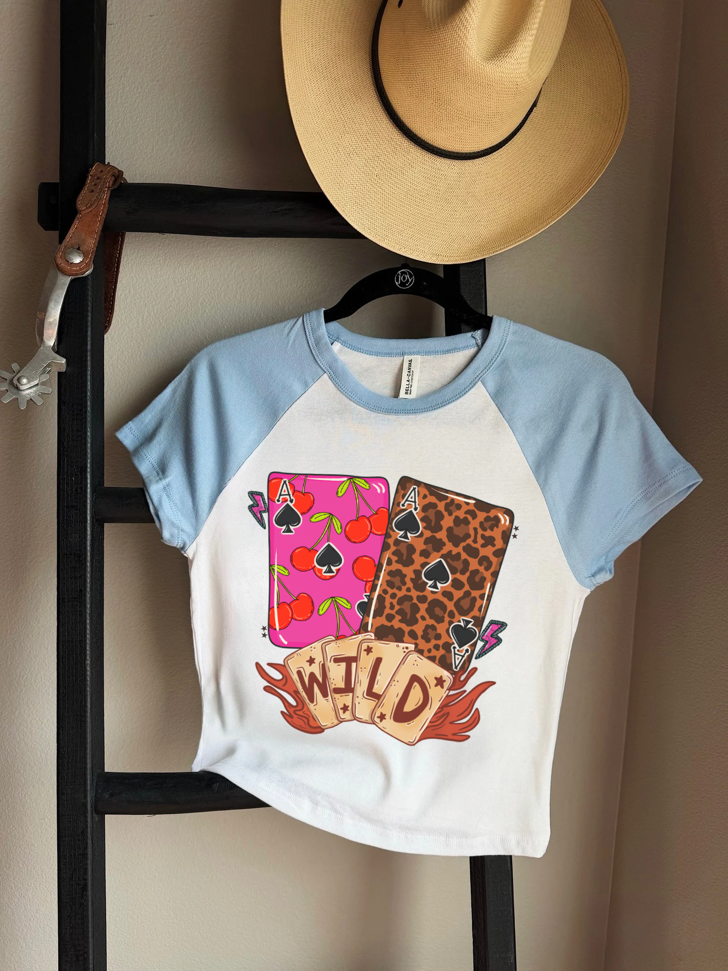 Wild Card Baby Tee