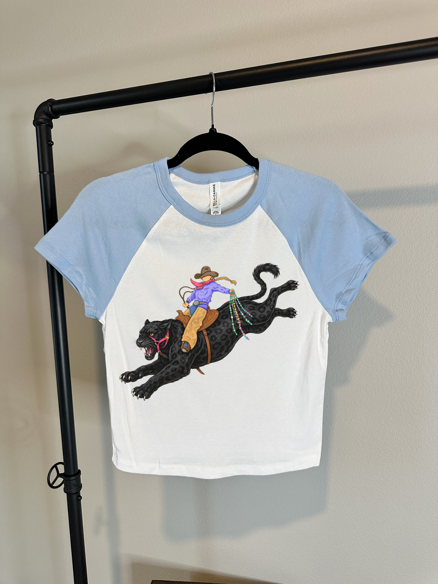 Panther Cowgirl Baby Tee