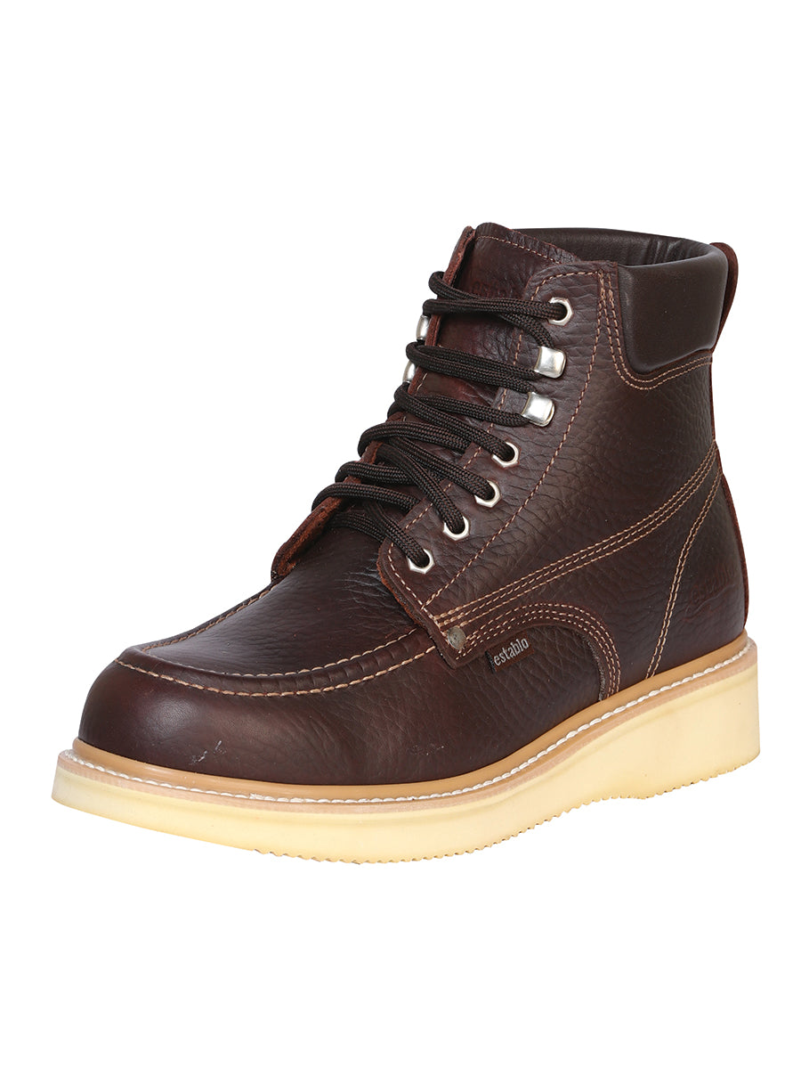 Establo Men's Work Boot — Bull Fight Shedron Lace-Up