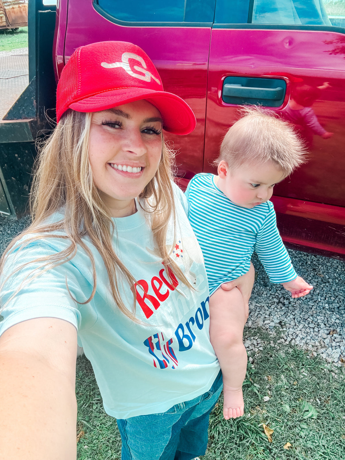 Red, White, & Broncs