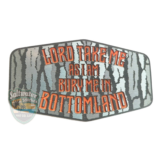 Bury me in Bottomland trilayer acrylic