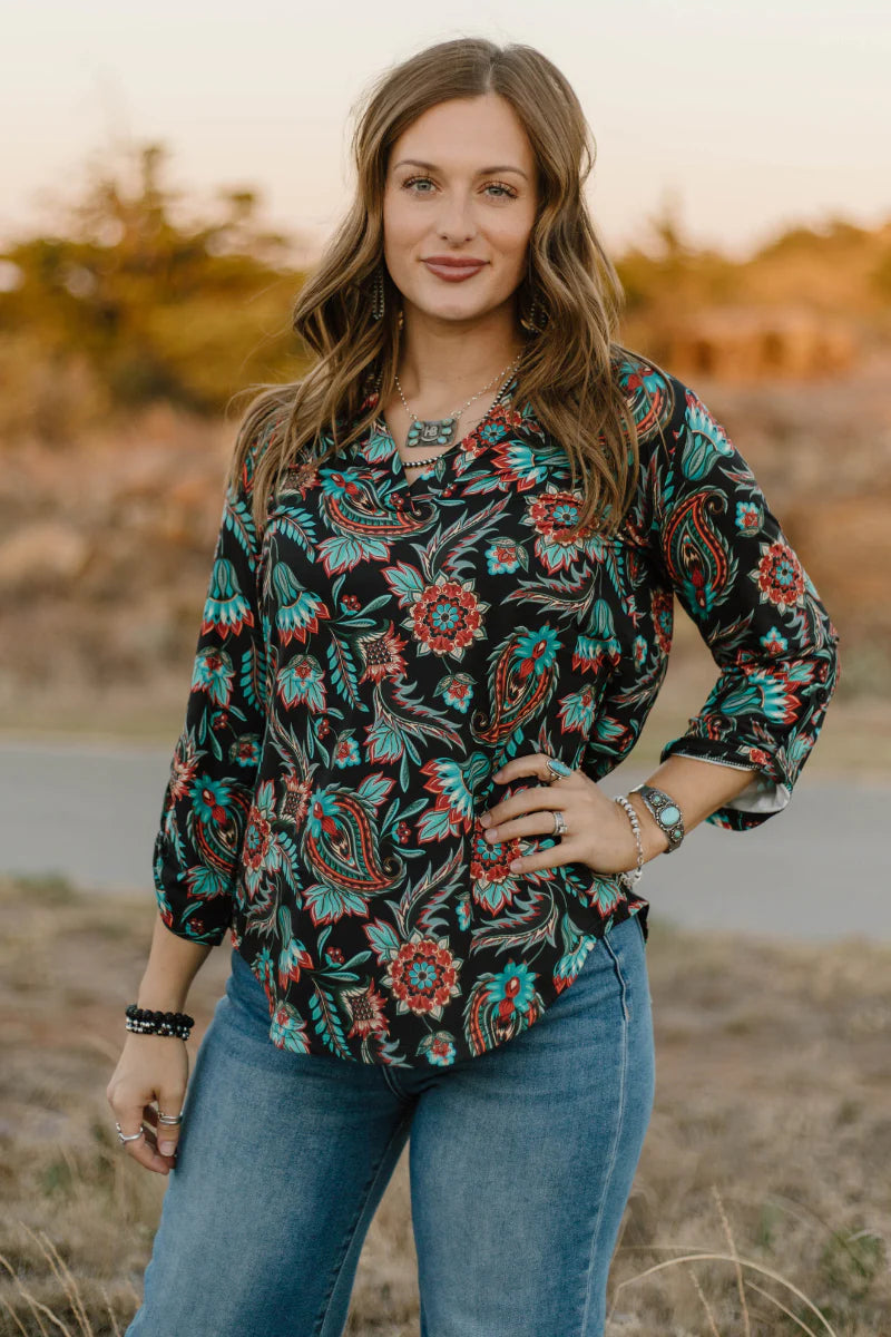 Prairie Bloom Top