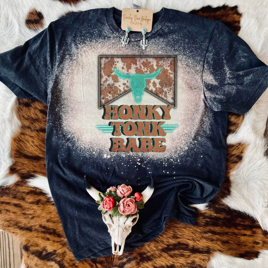 Honky Tonk Babe Western Tee
