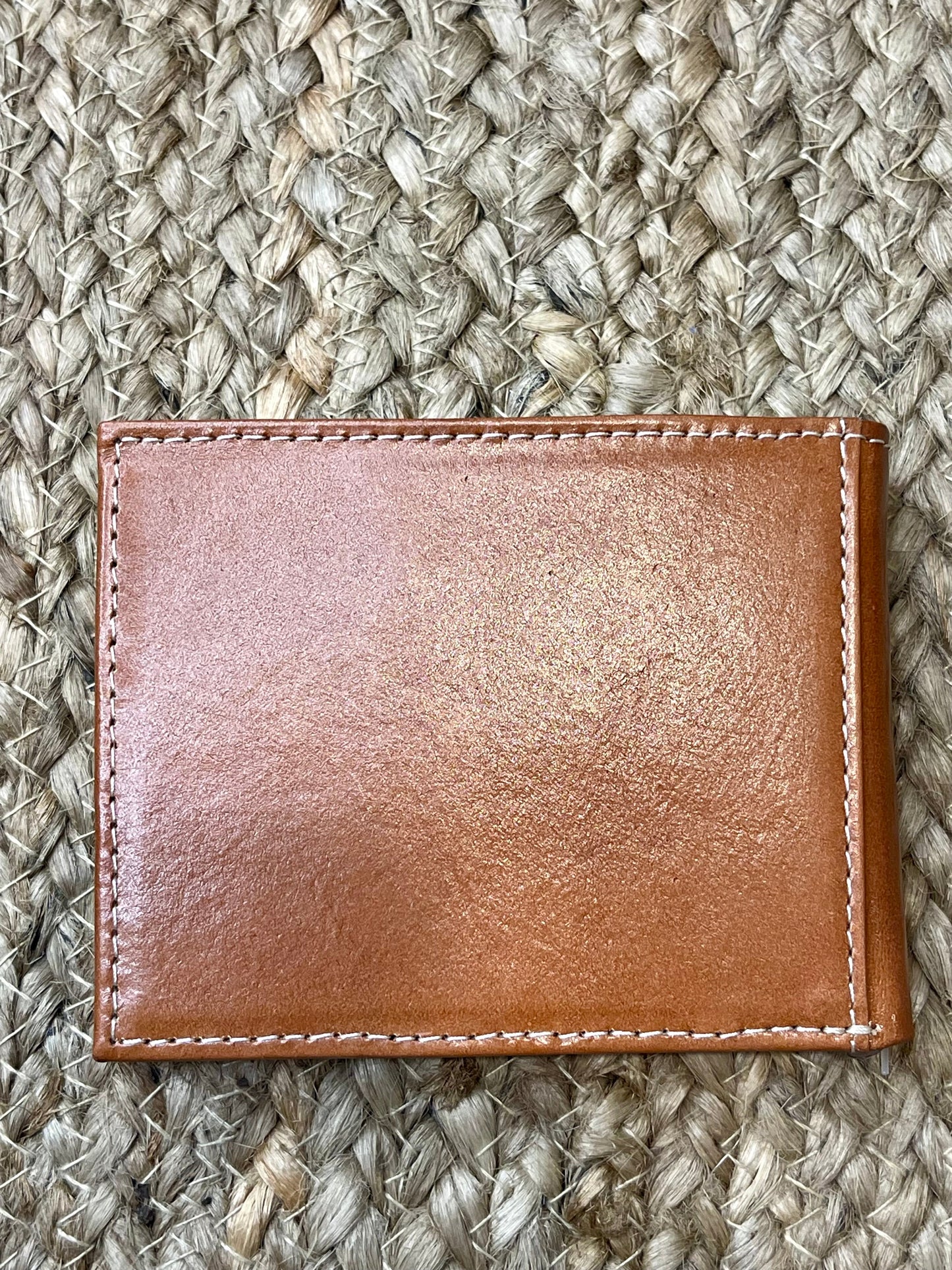 Sunflower Tooled Bi-Fold Wallet