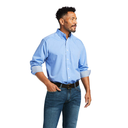 Ariat Wrinkle-Free- Javik Blue
