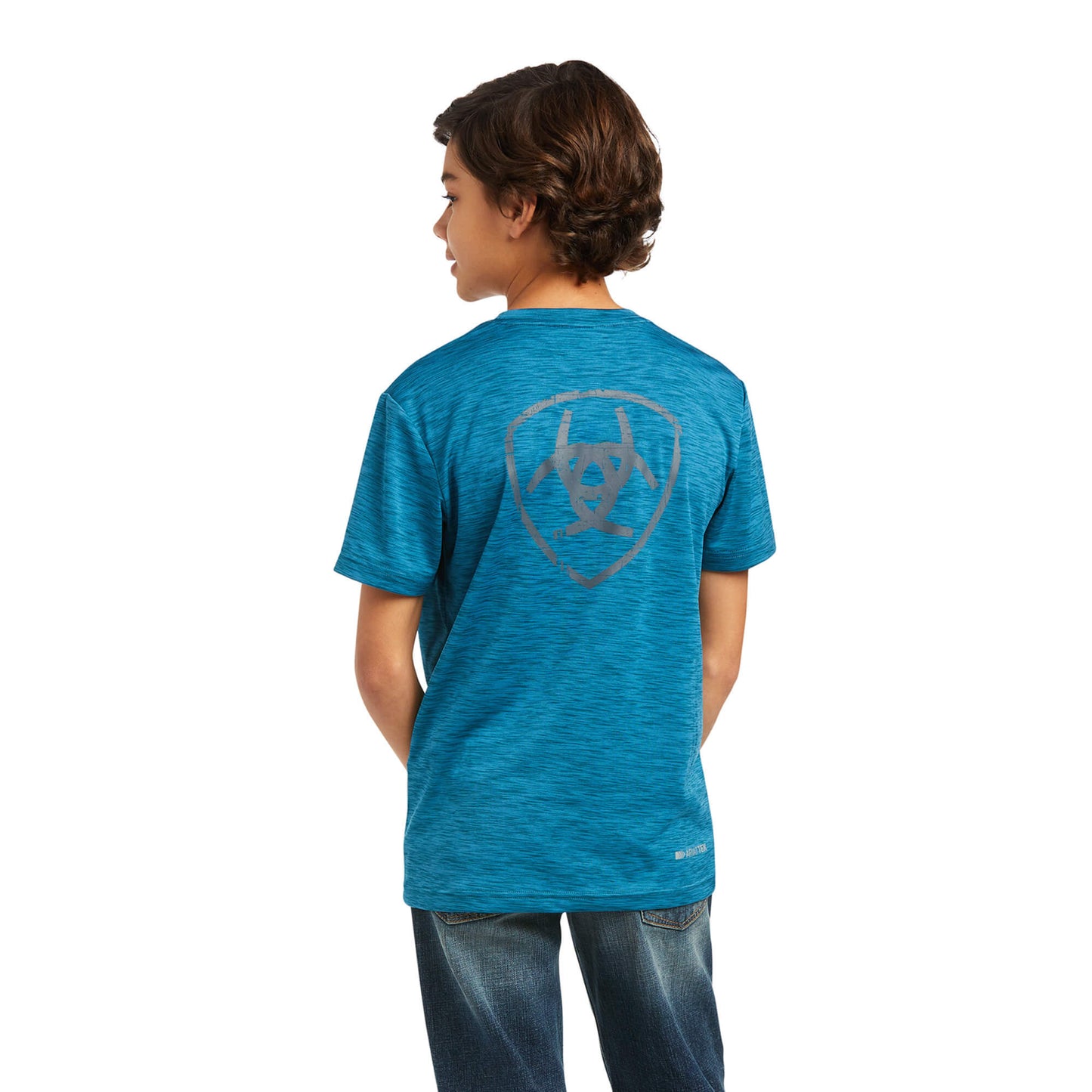 Ariat Boys Teal Charger Tee