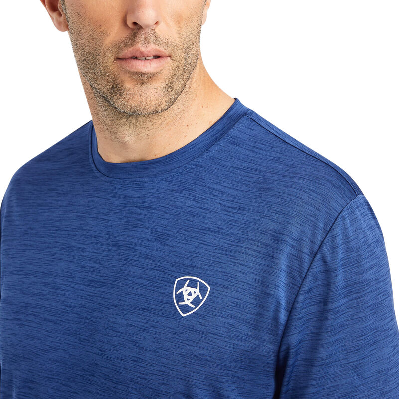 Charger Ariat 93 Liberty T-Shirt- BLUE DEPTH