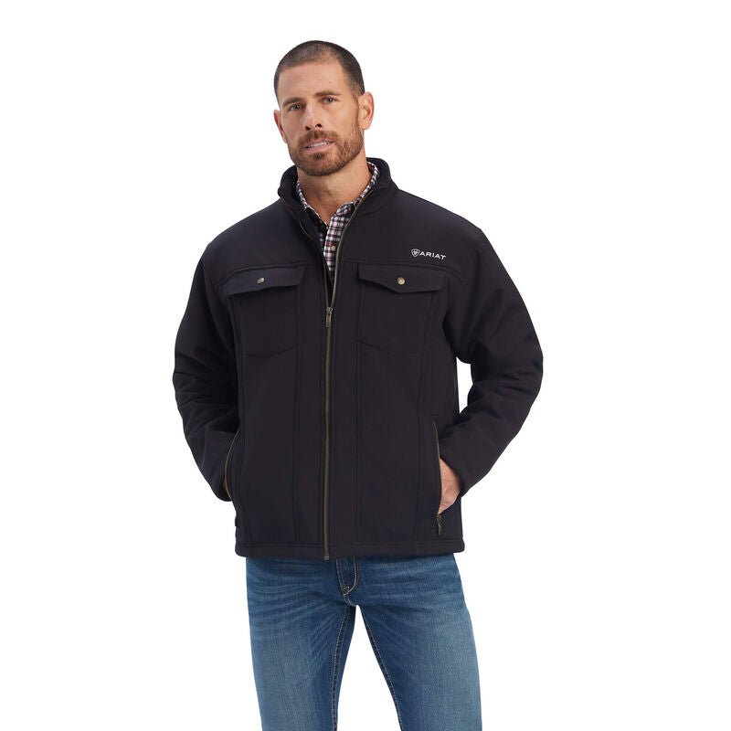 Grizzly Canvas Insulated Jacket- Black