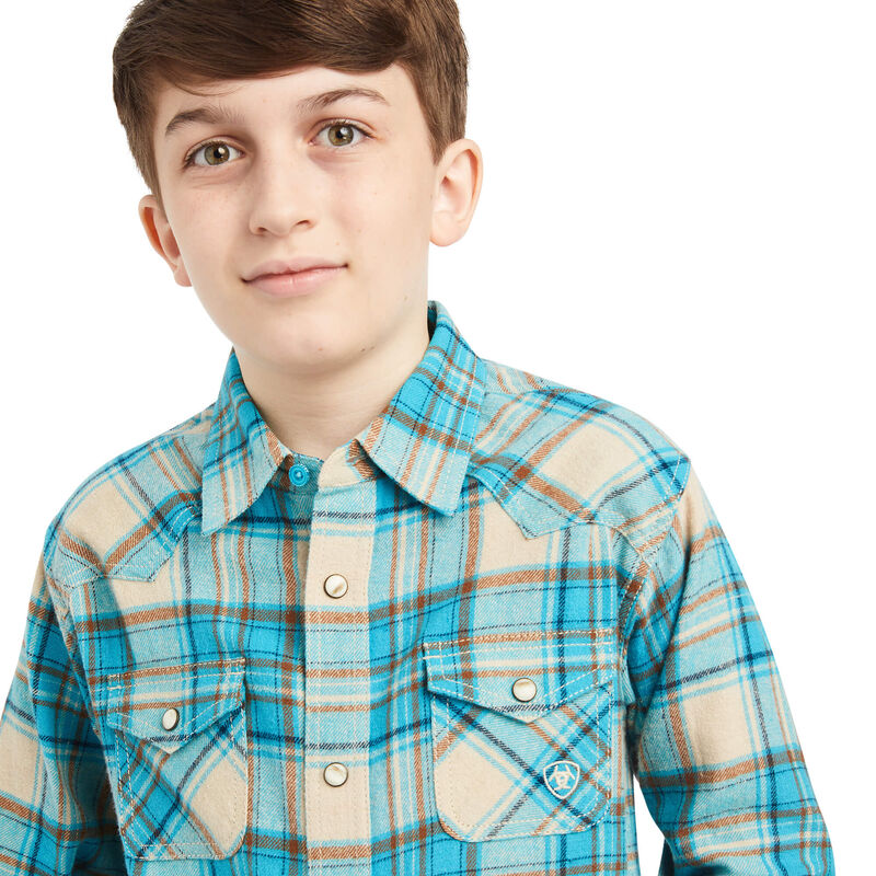 Handley Retro Fit Shirt-SYLVAN TEAL