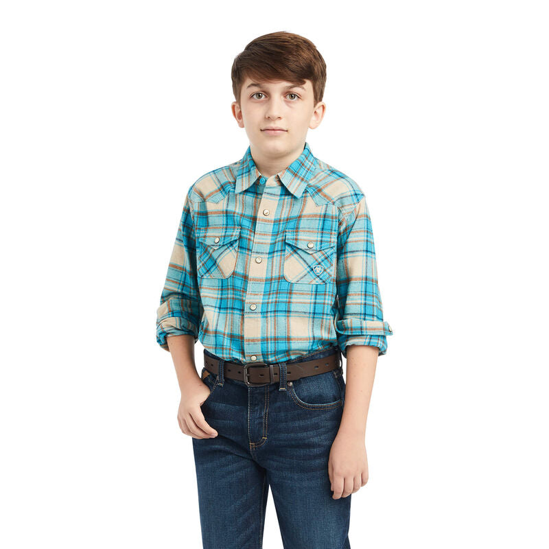 Handley Retro Fit Shirt-SYLVAN TEAL