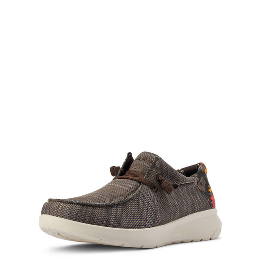 Hilo Stretch Lace-Heathered Brown