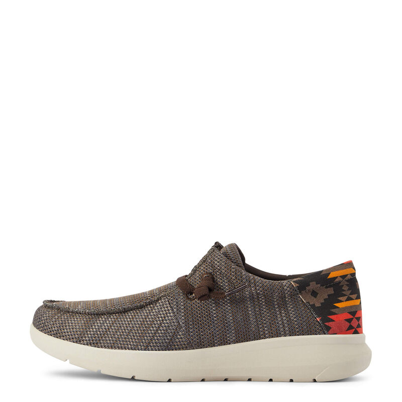Hilo Stretch Lace-Heathered Brown