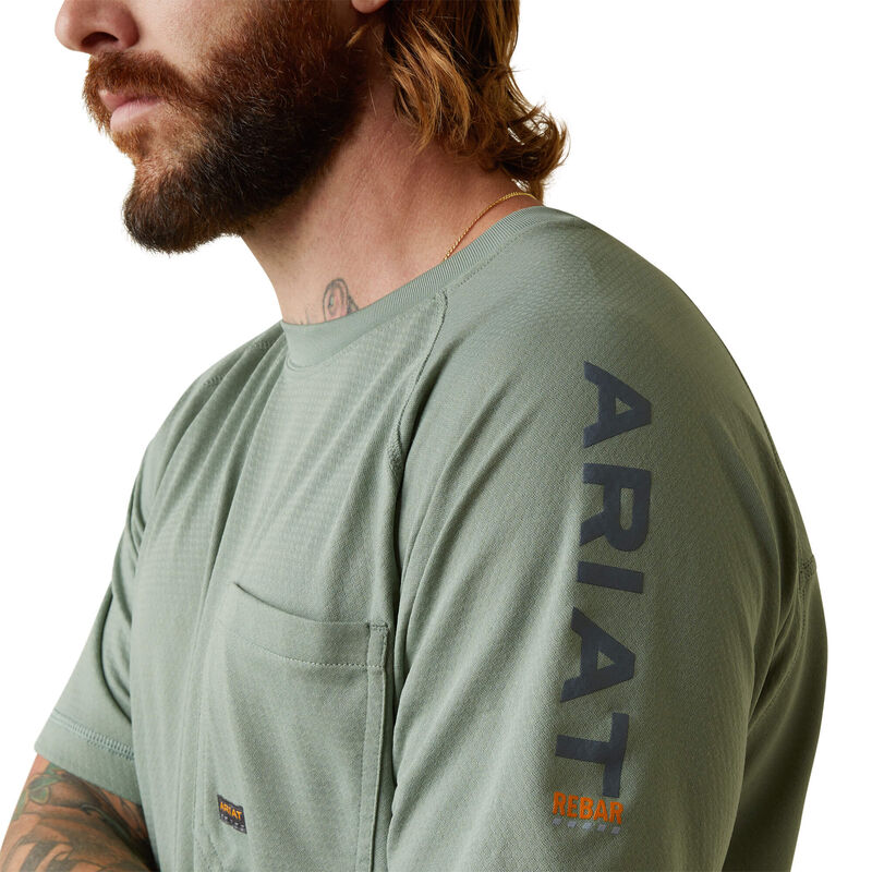 Rebar Heat Fighter T-Shirt-LILY PAD/ PERISCOPE
