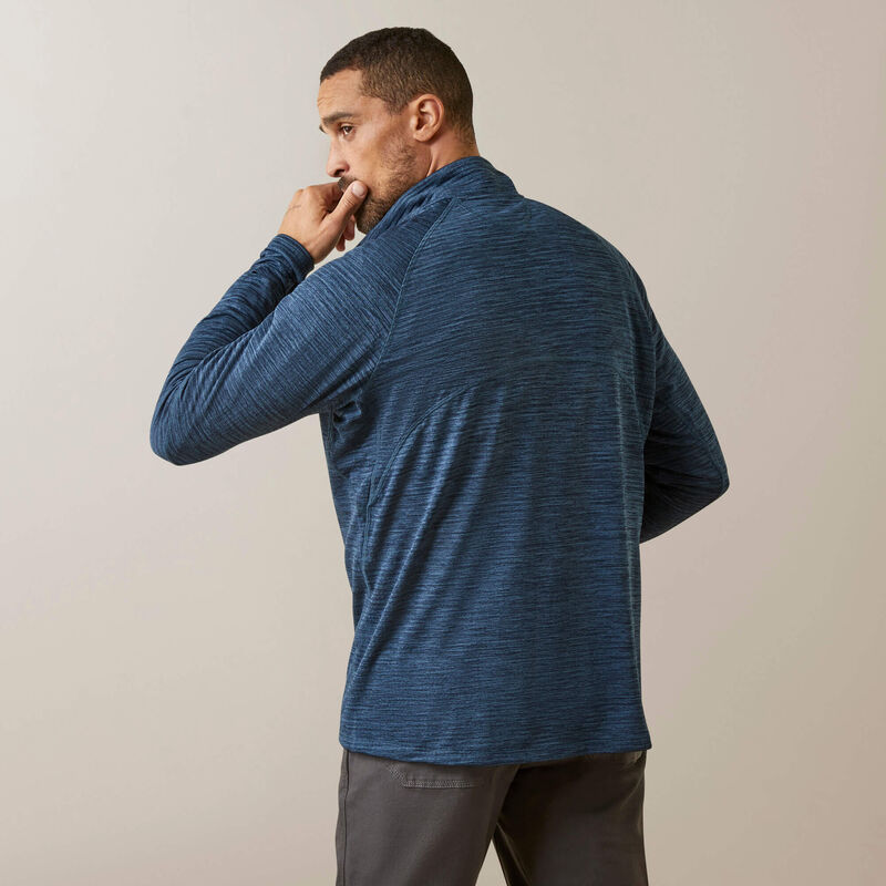 Rebar Gridwork Baselayer 1/4 Zip T-Shirt
