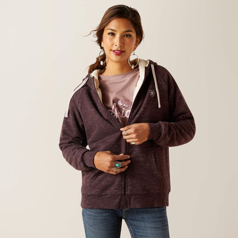 REAL Sherpa Full Zip Hoodie