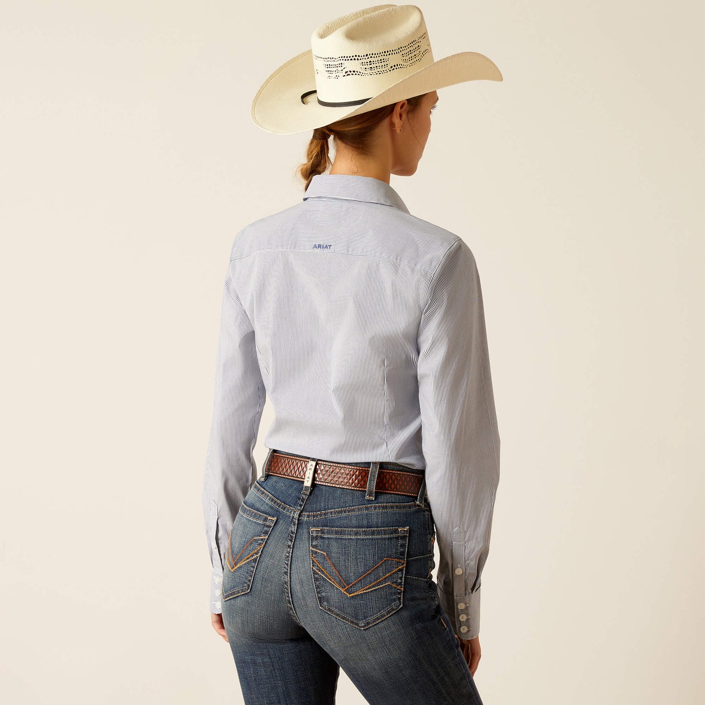 Ariat Women's True Blue Stripe Kirby Shirt