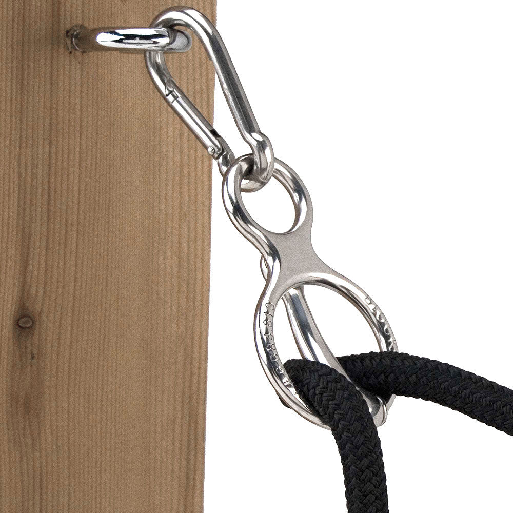 Blocker Next Generation Simply The Safest Horse Easier Tie Ring || Chrome