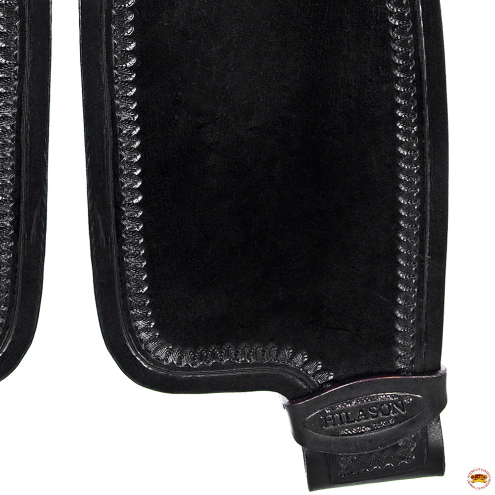 Hilason Leather Saddle Replacement Fender Pair With Hobble Straps Adult