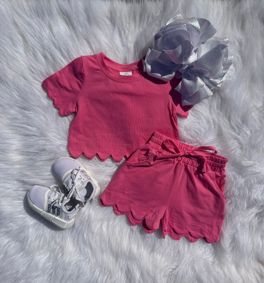 Berry Bloom Scalloped Set