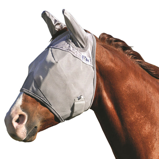 Foal Mini Cashel Comfort Crusader Fly Mask W/ Ears Grey