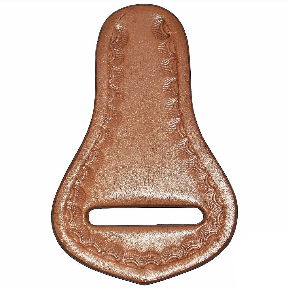 Hilason Western Saddle Repair Leather Latigo Carrier Tan