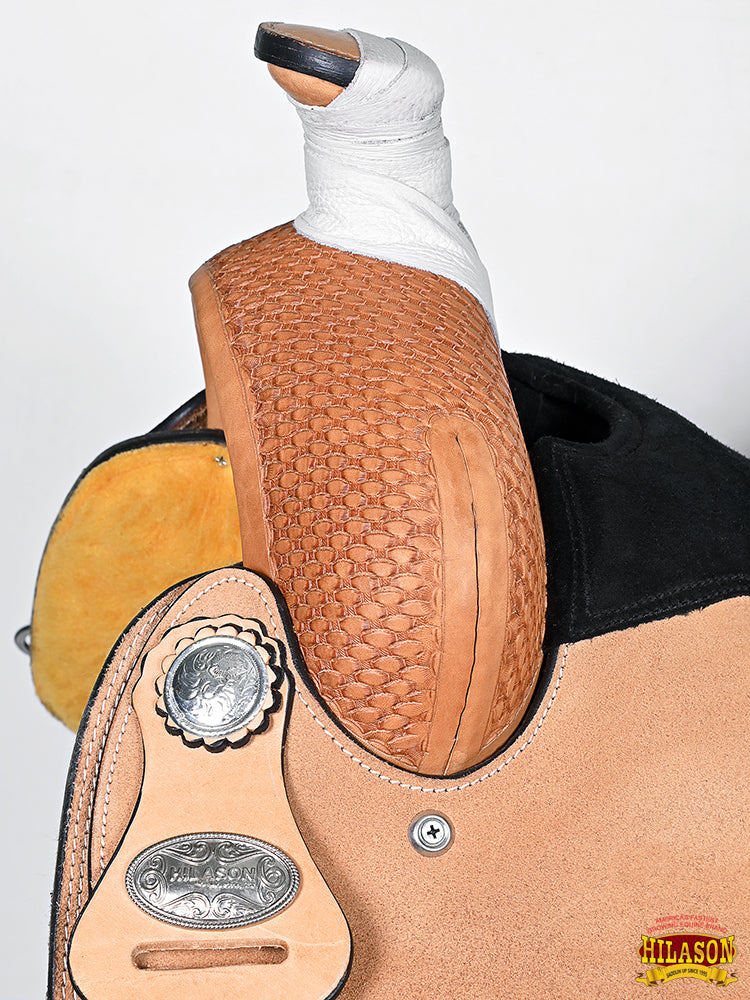 Western Horse Saddle American Leather Ranch Roping Cowboy Hilason