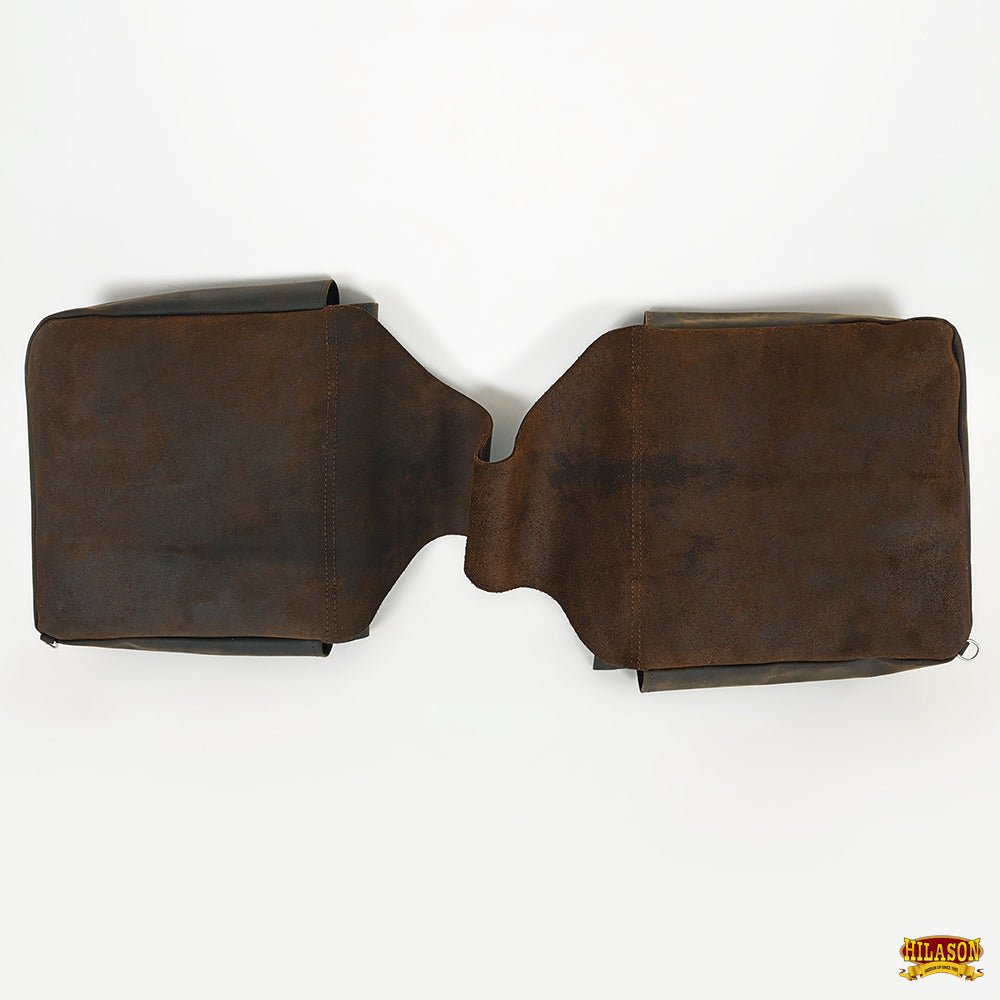 HILASON Western Leather Horse Saddle Bag For Trail