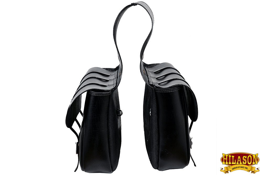 HILASON Western Leather Horse Saddle Bag For Trail