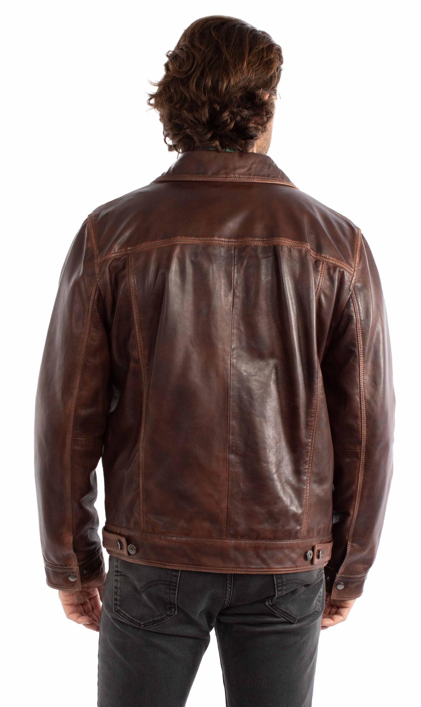 Leather Jacket - 1055