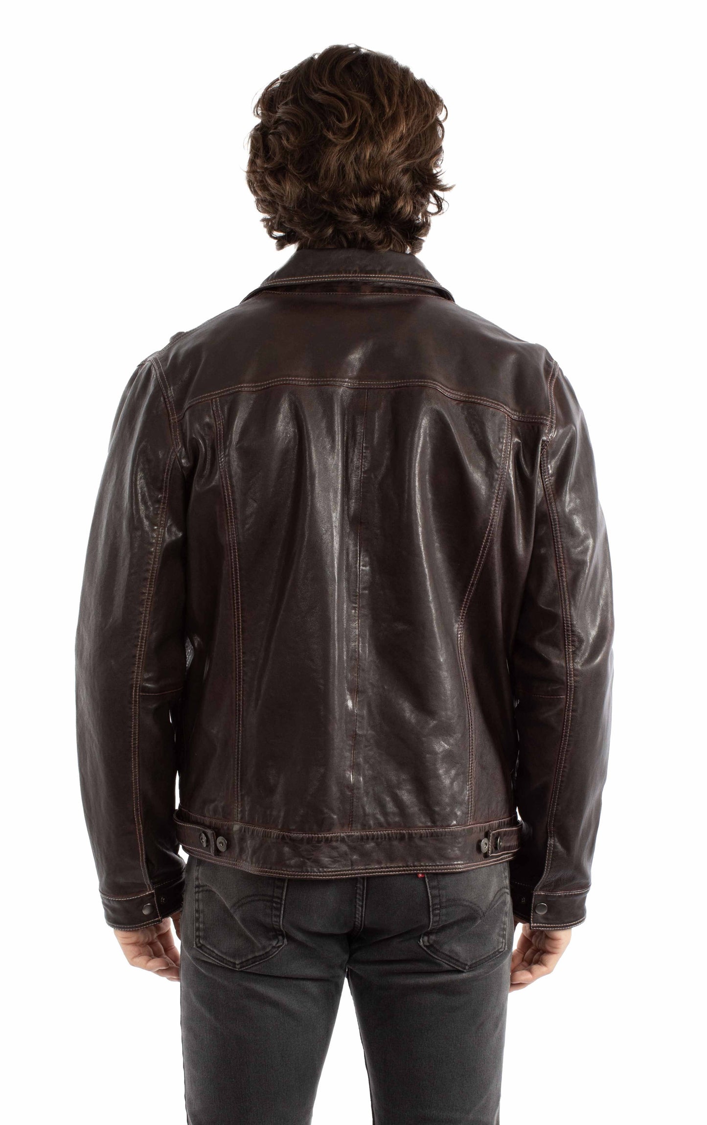 Leather Jacket - 1055