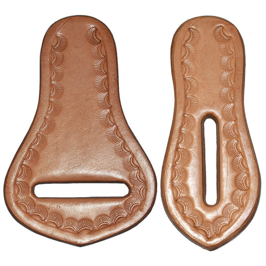 Hilason Western Saddle Repair Leather 1 Latigo Carrier 1 Girth Holder Tan