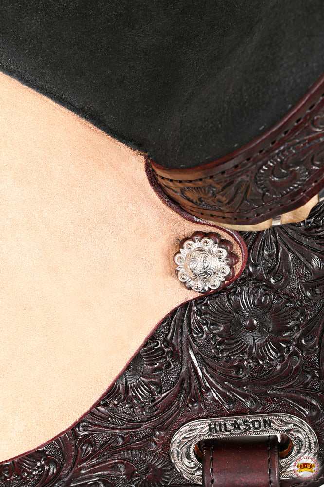 Hilason Western Horse Treeless Trail Barrel Saddle American Leather