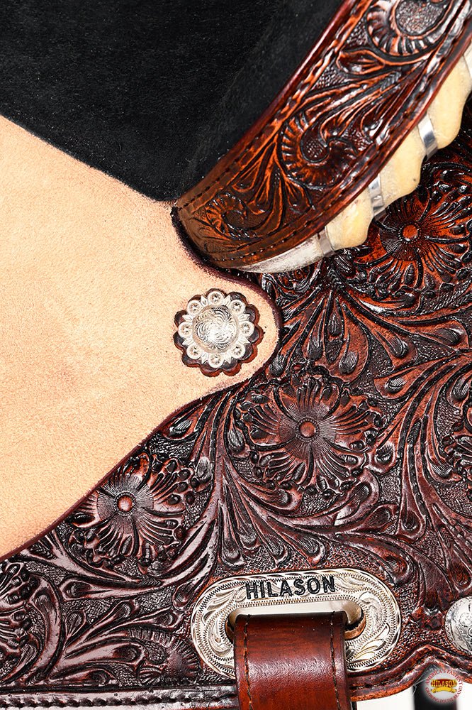 Hilason Western Horse Treeless Trail Barrel Saddle American Leather