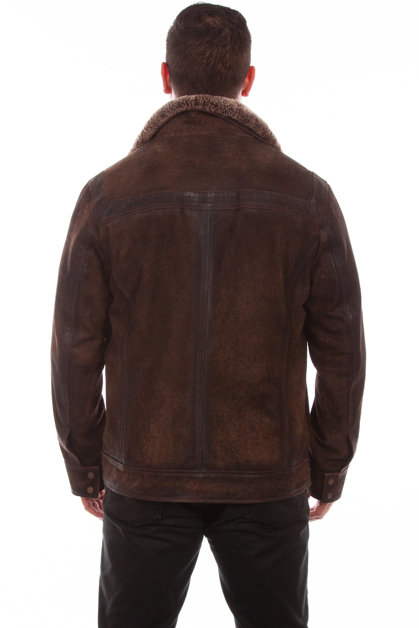 Shearling Collar Jacket - 1072