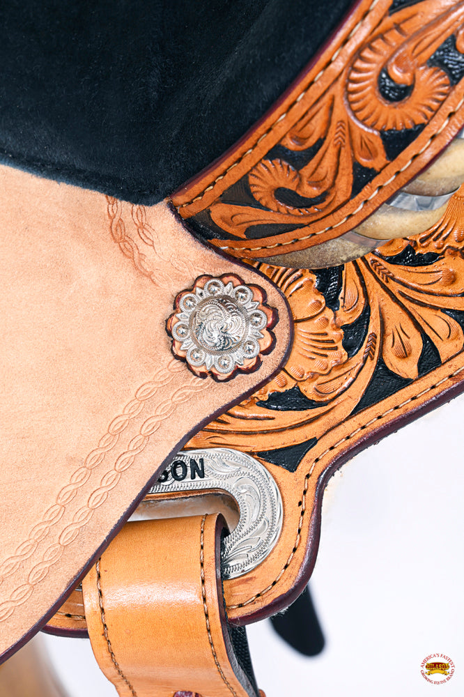 Flex Tree Western Horse Saddle American Leather Trail Barrel Racing By Hilason