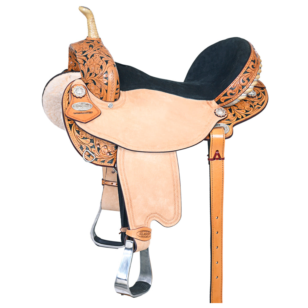 Flex Tree Western Horse Saddle American Leather Trail Barrel Racing By Hilason