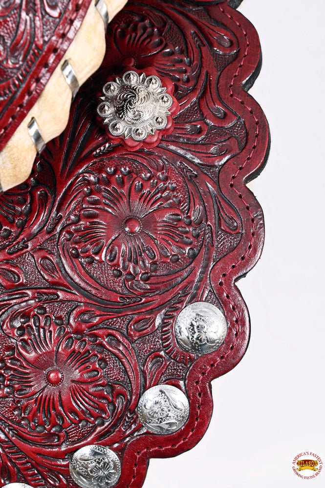 Flex Tree Western Horse Saddle American Leather Trail Barrel By Hilason