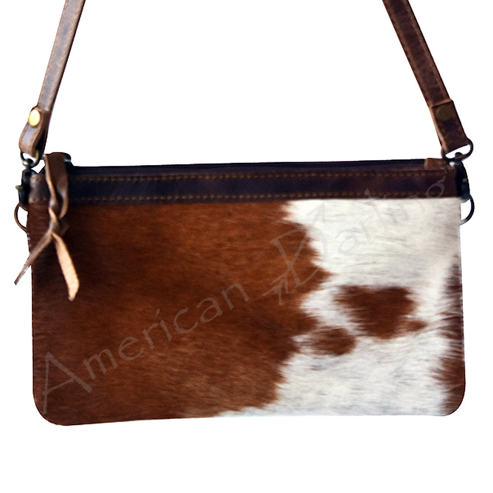 American Darling Small Crossbody Hair On Genuine Leather Women Bag Western Handbag Purse