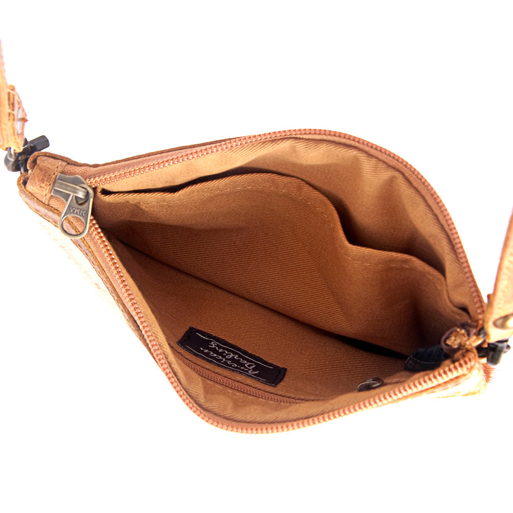 American Darling Small Crossbody Hair On Genuine Leather Women Bag Western Handbag Purse