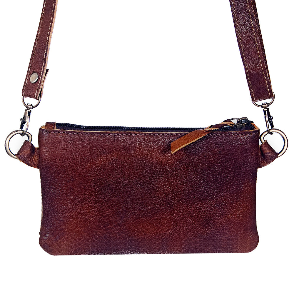 American Darling Small Crossbody Hair On Genuine Leather Women Bag Western Handbag Purse
