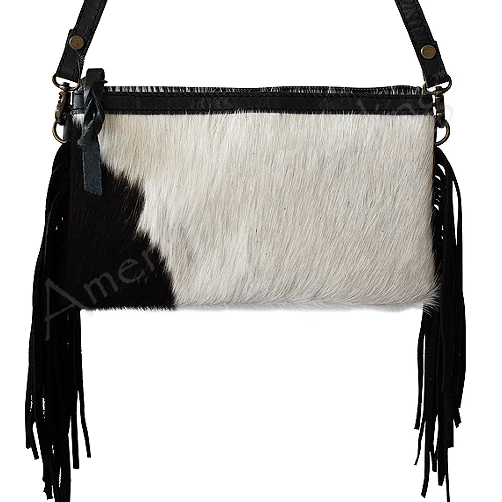 American Darling Small Crossbody Hair On Genuine Leather Women Bag Western Handbag Purse