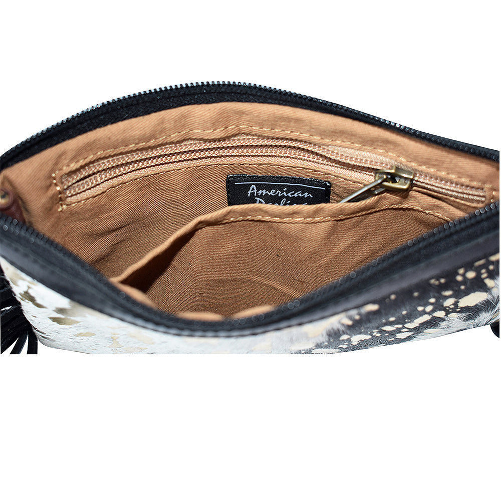 American Darling Small Crossbody Hair On Genuine Leather Women Bag Western Handbag Purse