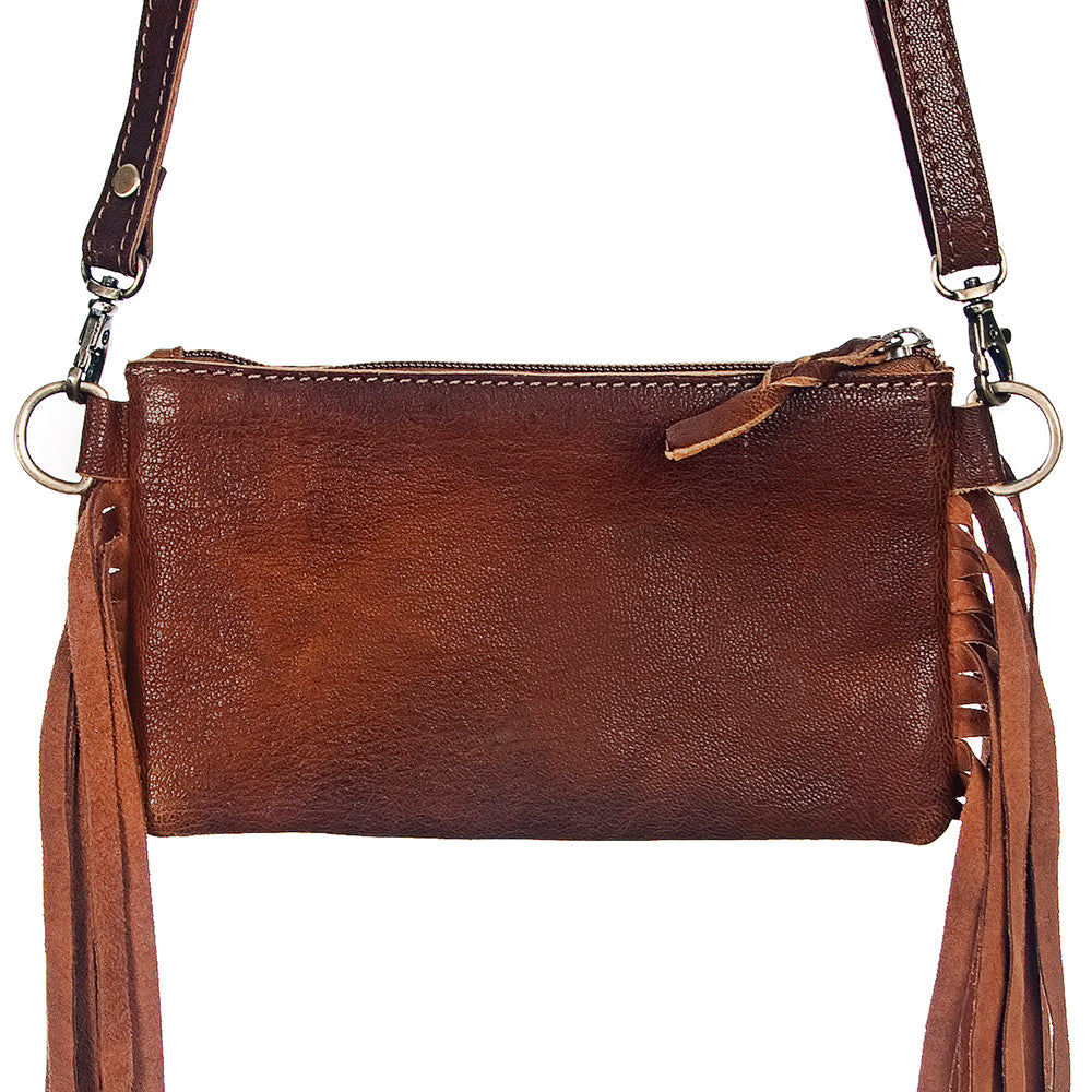 American Darling Small Crossbody Hair On Genuine Leather Women Bag Western Handbag Purse